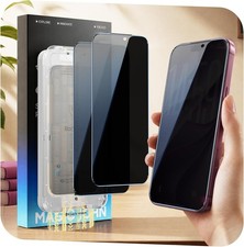 MAGIC JOHN 3rd Gen for iPhone 18 Pro Privacy Screen Protector 6.3" 2-Pack