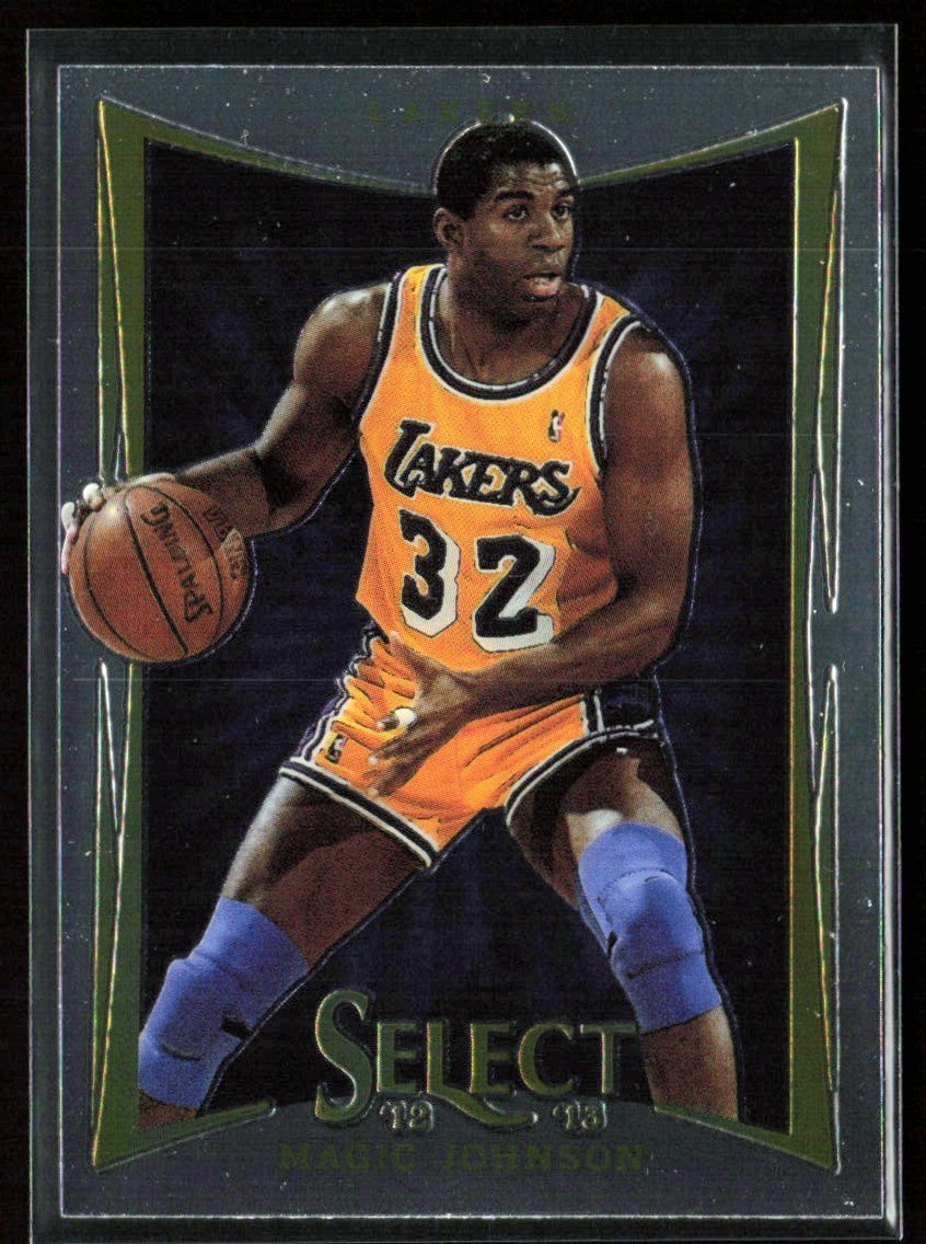 Magic Johnson 2012-13 Panini Select I #135 Los Angeles Lakers