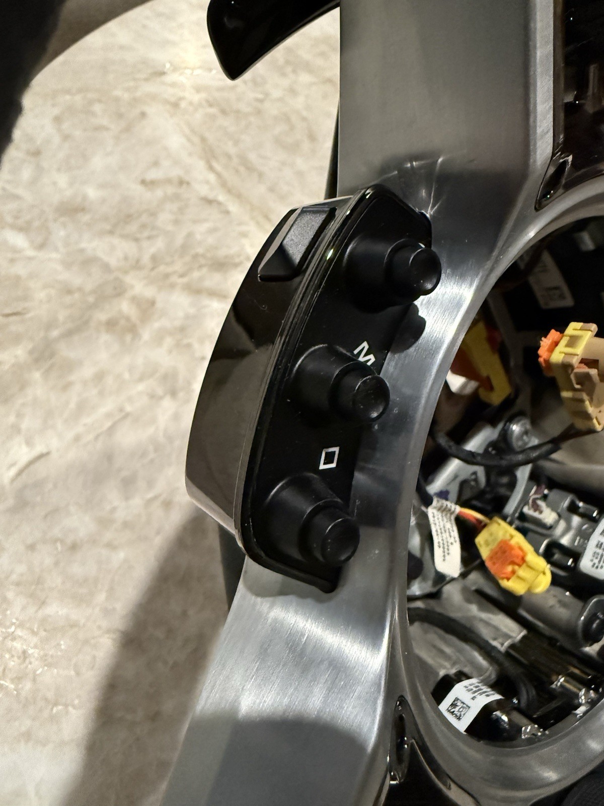 Porsche 918 Spyder Alcantara Steering Wheel With Carbon Fiber Pedal Shifting ￼