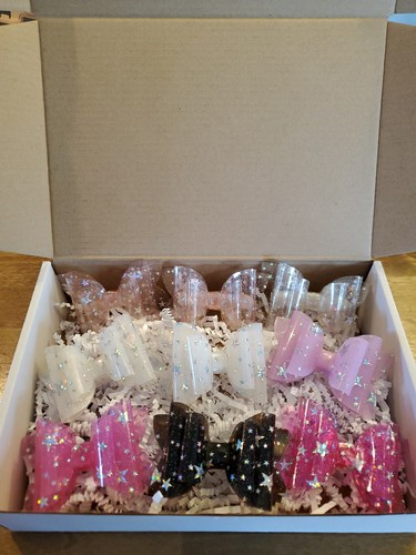 Set of Nine Pool Bows Waterproof Bows Lake Bows Vacation Lot of Bows Gift Stars - Picture 1 of 3