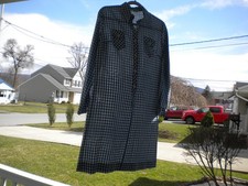 Vintage 1970s Cobbies by Cos Cob Collar Button-Up Women's Shirt Dress sz. 13/14