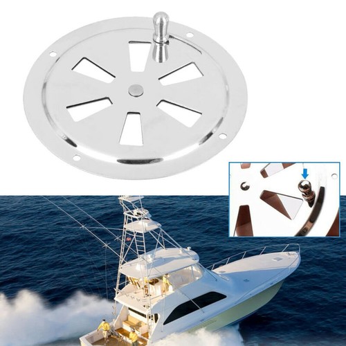 125mm - Stainless Steel 316 Boat Marine Air Vent Louver Grille Cover Ventilation - Picture 4 of 12