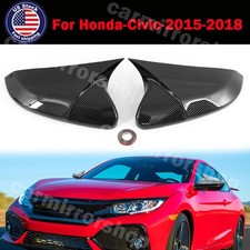 2x Carbon Fiber Mirror Caps Cover For Honda Civic 2016 2017 2018 2019 2020 2021 2x Carbon Fiber Mirror Caps Cover For Honda Civic 2016 2017 2018 2019 2020 2021