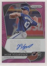 2020 Panini Prizm Rookie Purple 20/50 Jacob Waguespack #RA-WA Auto 03l8