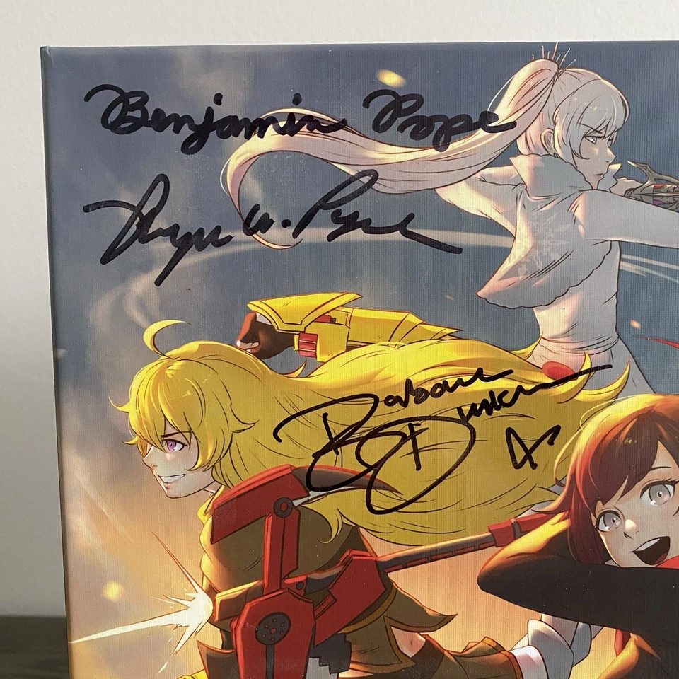 RWBY: Combat Ready Board Game Signed by Benjamin and Brian Pope & Developers - Imagem 2 de 4