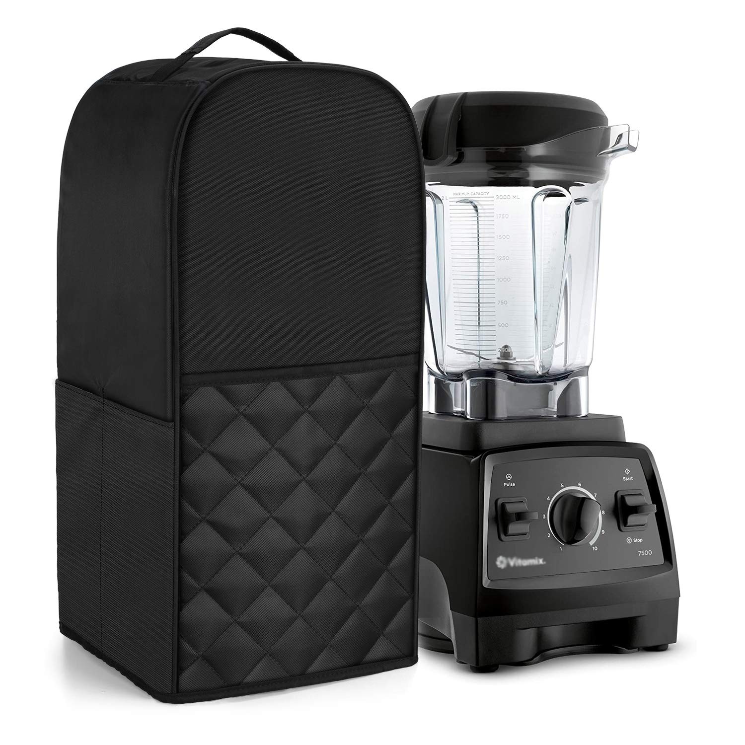 Luxja Blender Cover Compatible 64 oz. Low-Profile Blender, B