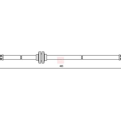 APEC Brake Hose HOS3739