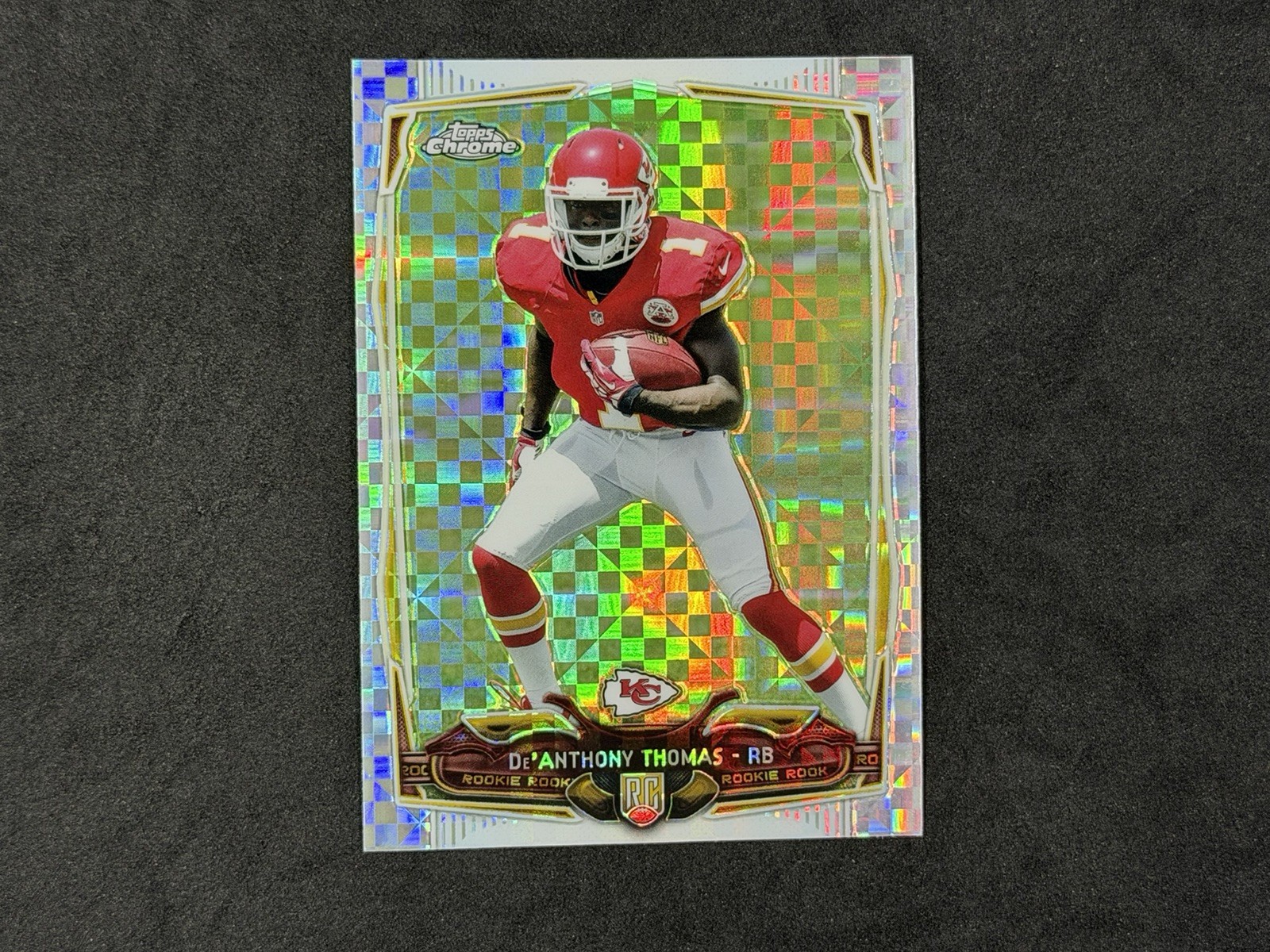 De'Anthony Thomas Topps Chrome #155 Base