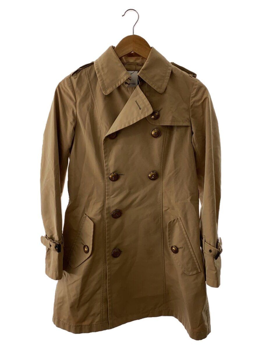 ALTRA BURBERRY BLUE LABEL altro cappotto 38 cotone CML tinta unita E1A03 760 40