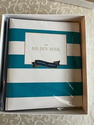 Big Kid Story Book-By Emily Ley;  Boy Age 2-6: Keepsake, Scrapbook NEW