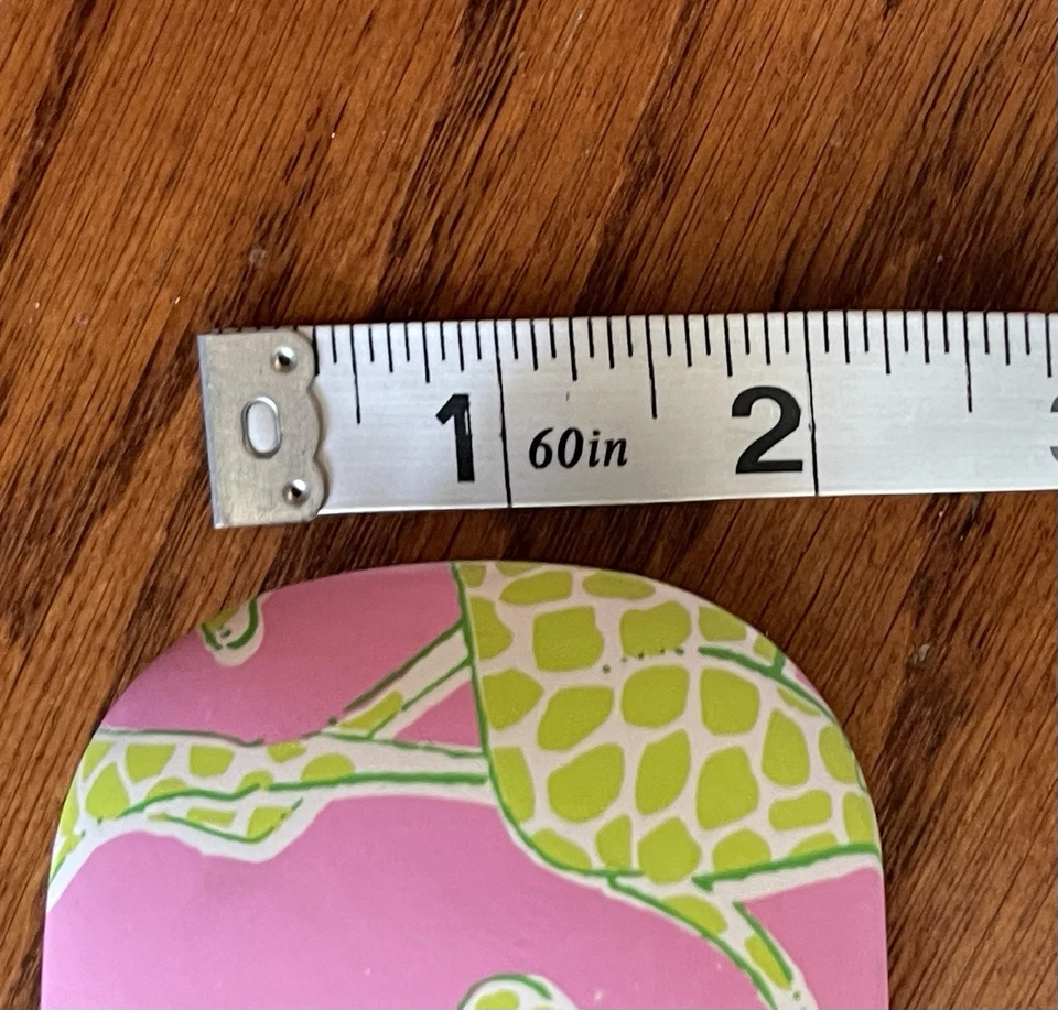 Gafas Lilly Pulitzer Estuche Rígido Rosa y Verde Lima Jirafas Foto 4 de 4