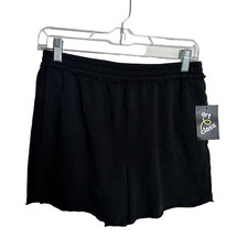 Art Class Shorts Girl's XL Black Fleece Athletic Casual 4" Inseam Active NWT
