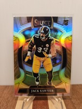 2025 Panini Select - Jack Sawyer - Silver Prizm Rookie #53 Steelers