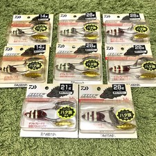 Daiwa KJ Head Double Spin SS Zebra Glow 14-28g Killifish Lure