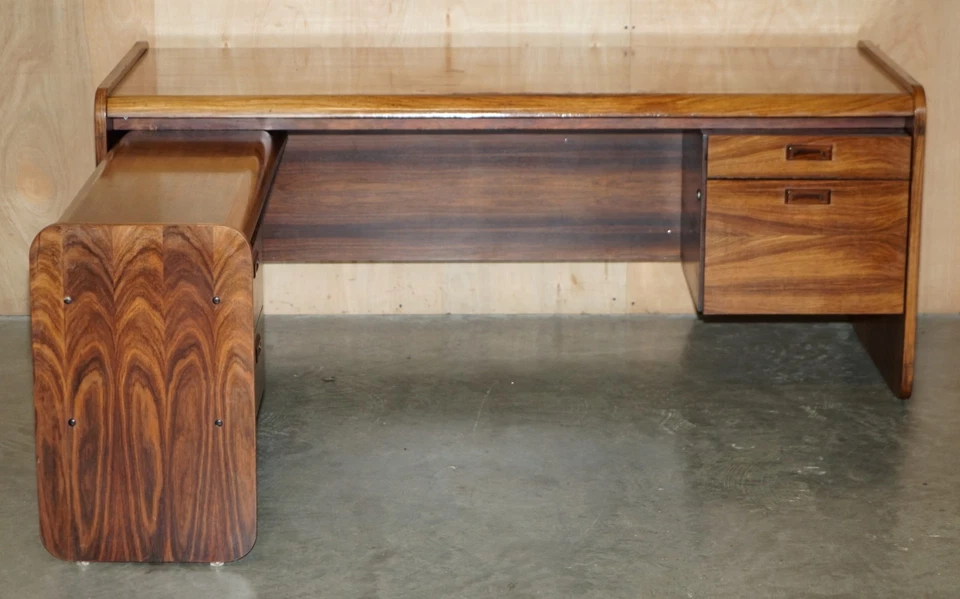 ПРЕКРАСНЫЙ ДАТСКИЙ СЕРЕДИНЫ ВЕКА БРАЗИЛЬСКИЙ ОФИС ЛЕВЫЙ УГЛОВОЙ СТОЛ ЧАСТЬ БОЛЬШОГО КОМПЛЕКТА - Изображение 3 из 4