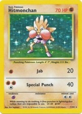 Hitmonchan [1st Edition] #7 Prices | Pokemon Base Set | Pokemon Cards