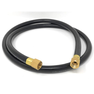 #ad 5#x27; LP Propane Gas Hose Pressure Washer Air Assembly 3 8quot; 5 Feet Black $31.99