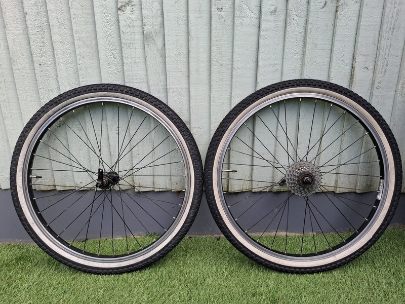 24 inch bicycle wheelset