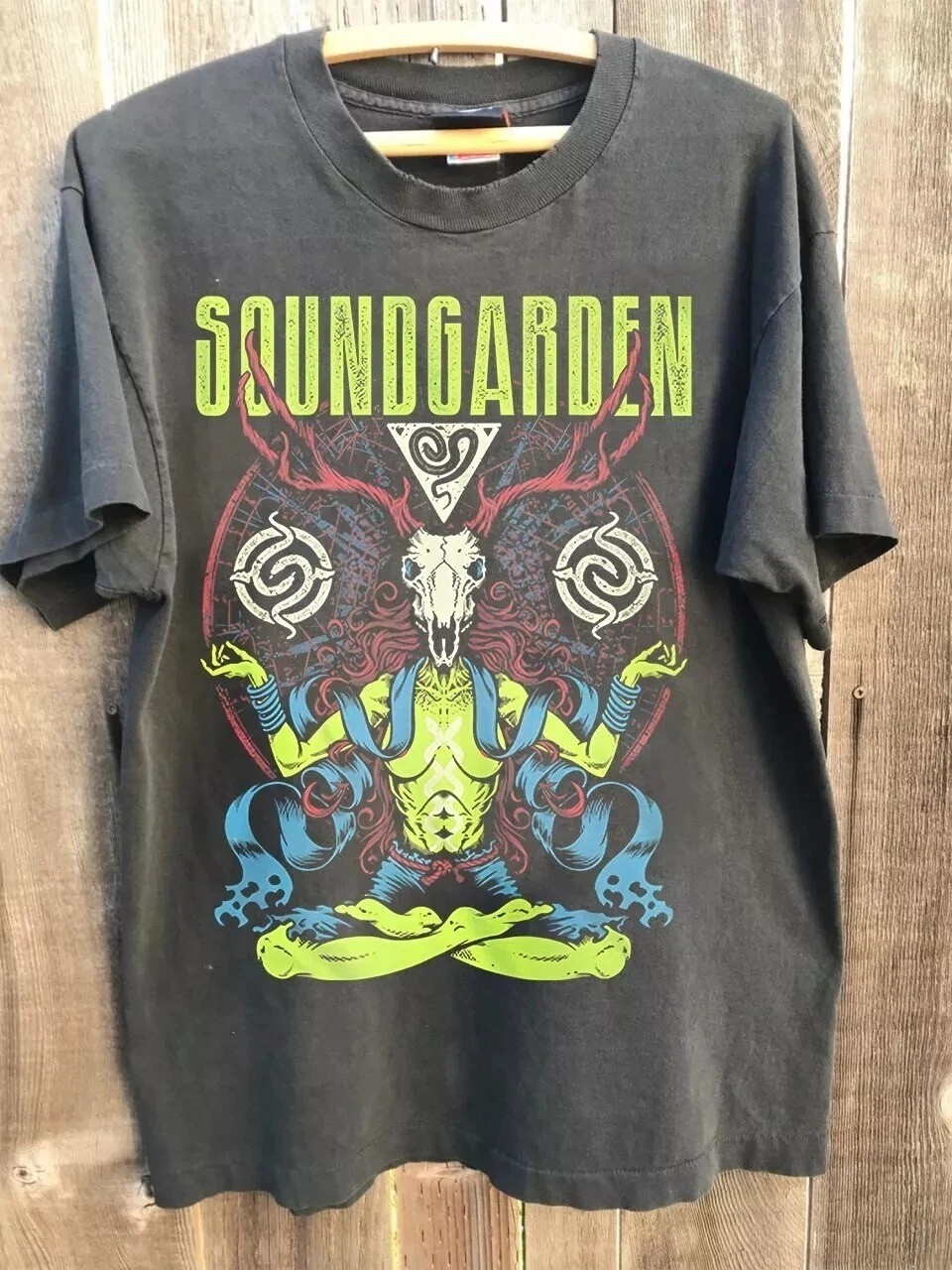 HOT! 90s Soundgarden Band Rock Unisex T-Shirt Charcoal Size S-5XL
