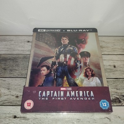 Captain America: The First Avenger 4K STEELBOOK [4K + Blu-ray] - ZAVVI - NEU