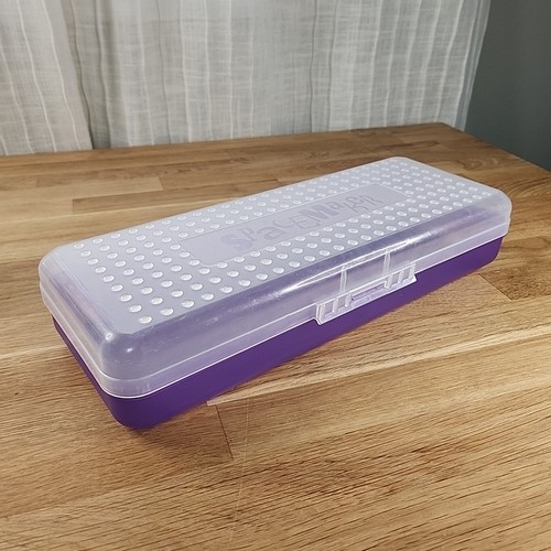 SpaceMaker Pencil Ruler Case Box Extra Long 13.25