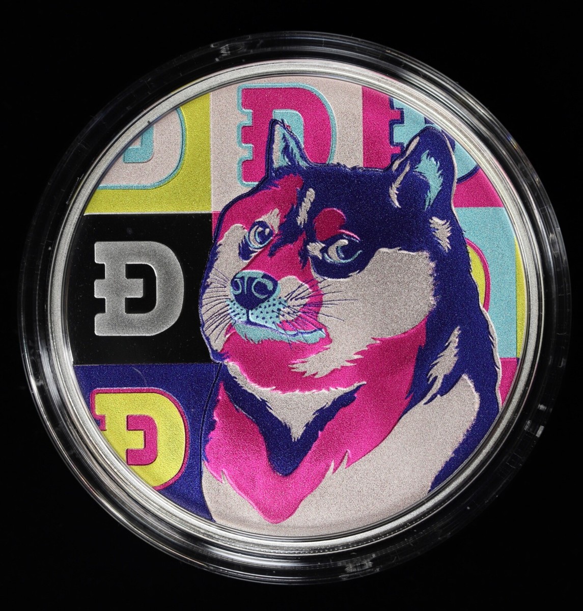 2022 United Crypto States Doge Coin 1 oz Silver Proof Coin Holographic in  OGP | eBay