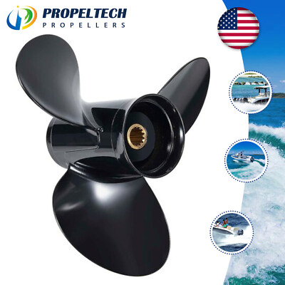 11 3/4 x 17 P Outboard Boat Propeller fit BRP Johnson Evinrude 40-50HP 13Spline