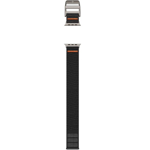 Armband für Watch 49/46/45/44mm Uhrarmbänd Uhrbänd Bänd Spigen Schwarz - Zdjęcie 9 z 12