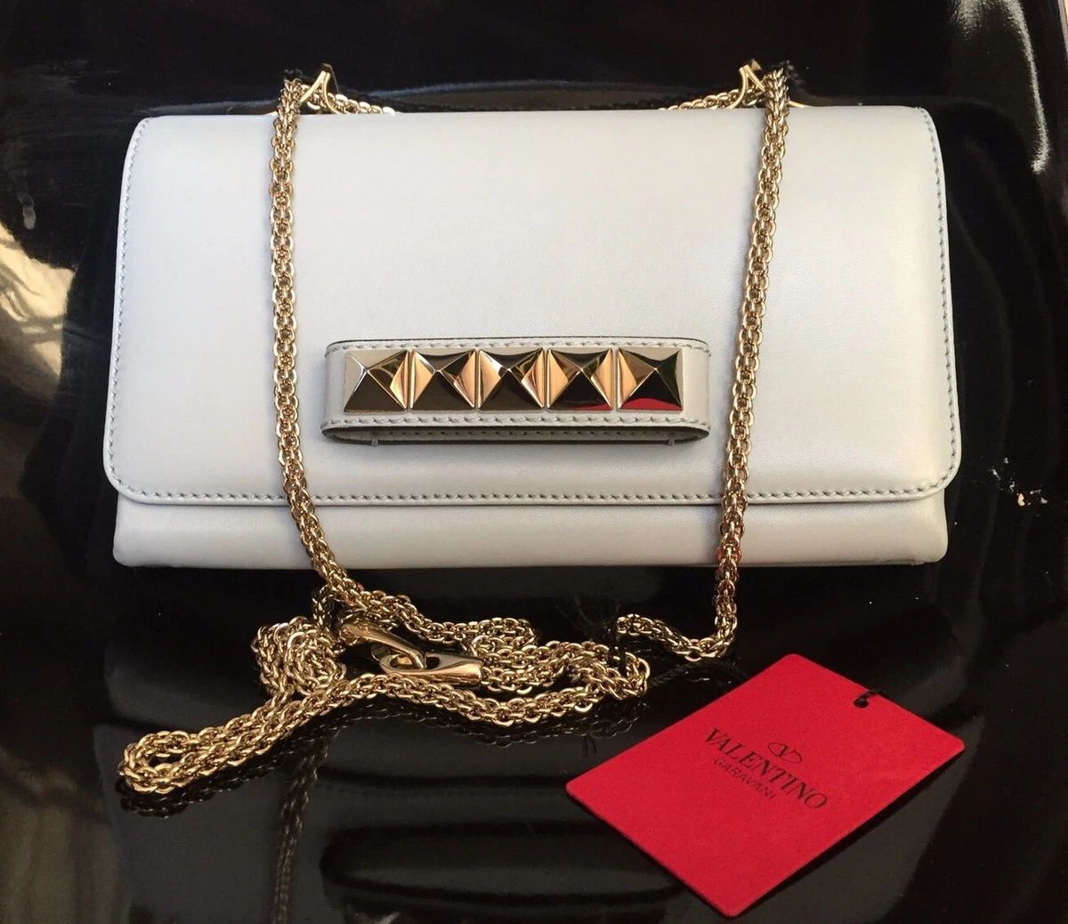 Red Valentino Rockstud Va Va Voom Crossbody Bag