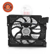 A/C Condenser Engine Radiator Cooling Fan Assembly for BMW E39 528i 540i 621-204