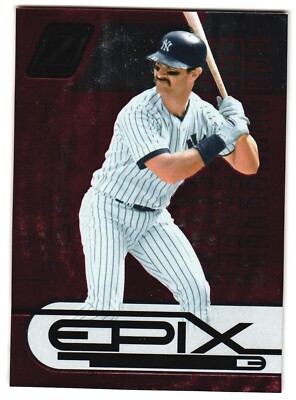 Don Mattingly 2005 Donruss Zenith Epic MLB Orange Card #E-21 Numbered 254/500