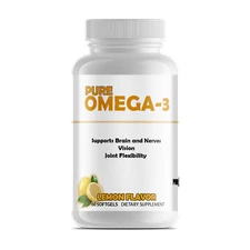 Pure Omega-3 - Essential Fatty Acid Supplement for Optimal Health