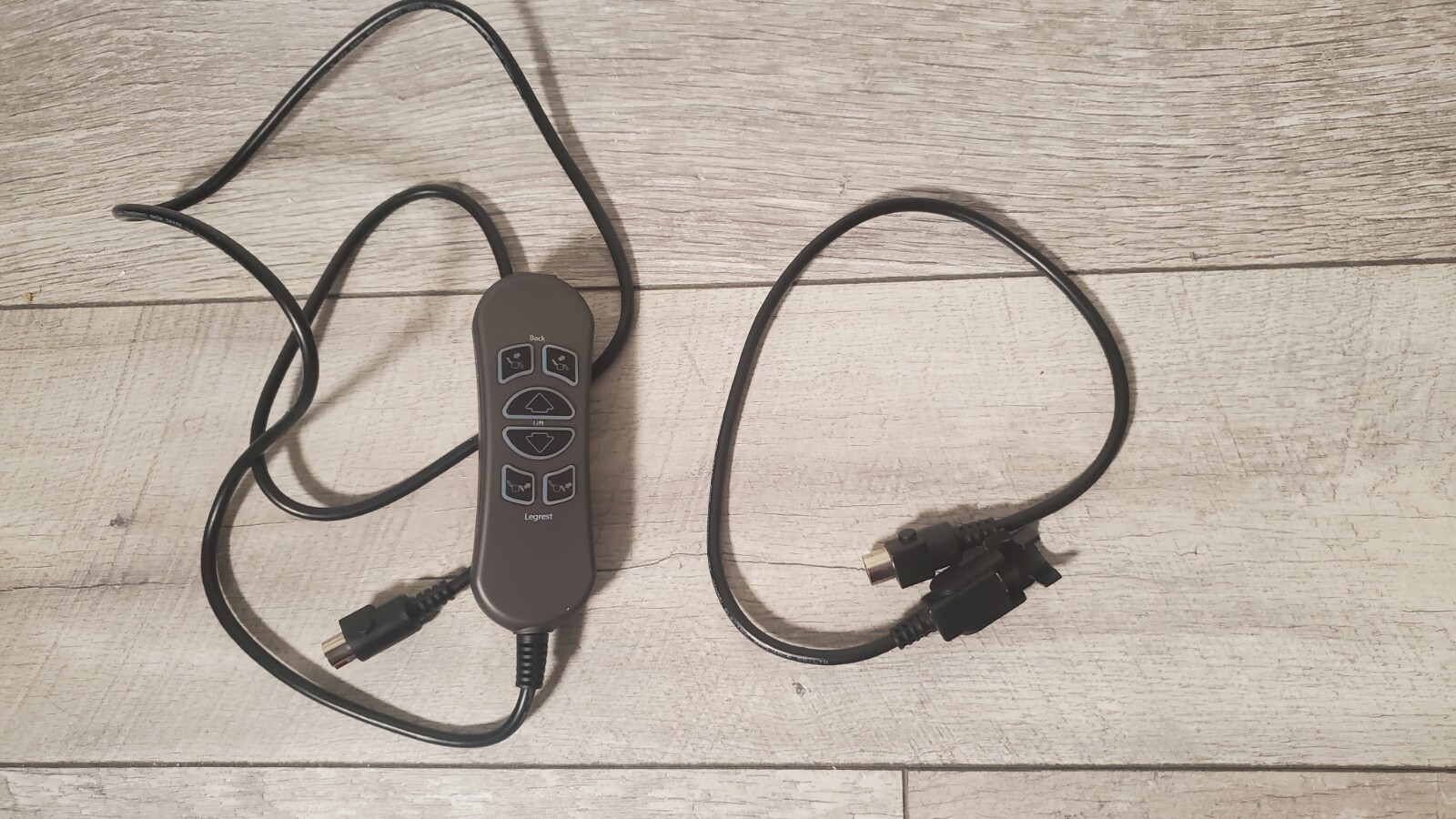 IdeaEuropa 6 Button 5 Pin Prong Remote Handset Controller with USB Hand ...