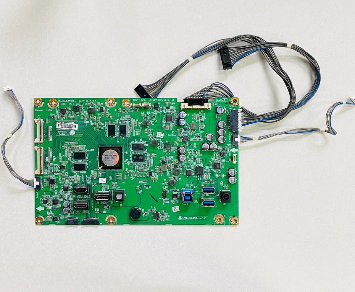 Original LG EAX69982501 (1. 7) Main Control Board FOR/FROM