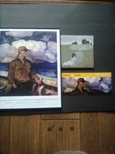 "The Wyeths:Three Generations" Asheville Art Museum Exhibit Poster