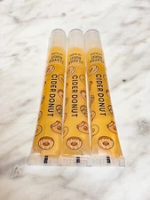 Bath & Body Works Cider Donut Lip Gloss Flavor Burst X3
