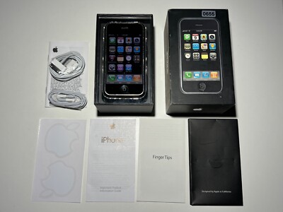 Apple iPhone 1. Generation 8 GB 2G 1G 1st Gen 8GB Top A1203 Model 2007 OVP #655