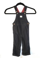 Carter's 18 Months Boys Black Corduroy Bib Overalls