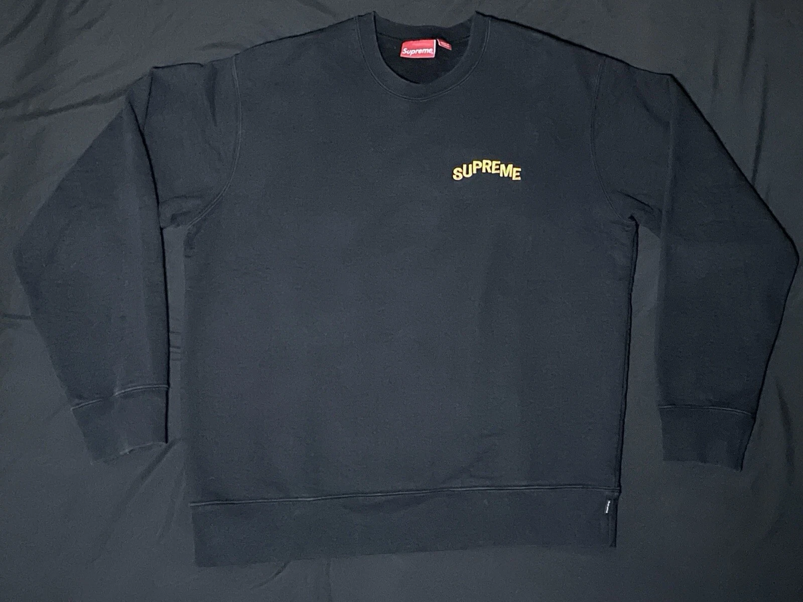 Col rond Supreme Step Arc noir XLarge (XL)