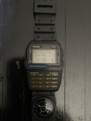 Vintage Casio DBC-150 Databank Calculator Watch