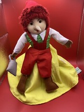 Vintage Topsy Turvy Flip Doll Pinocchio Geppetto Jiminy Cricket 9 In Tall And 6