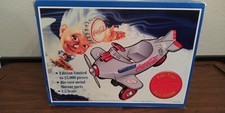 Coca Cola Pedal Plane Silver Edition, 1:3 Scale NEW