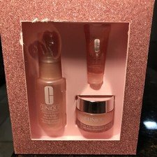 Clinique Moisture Surge Skin-Quenchers 3 Pc Gift Set, NEW Fresh Beauty Skin