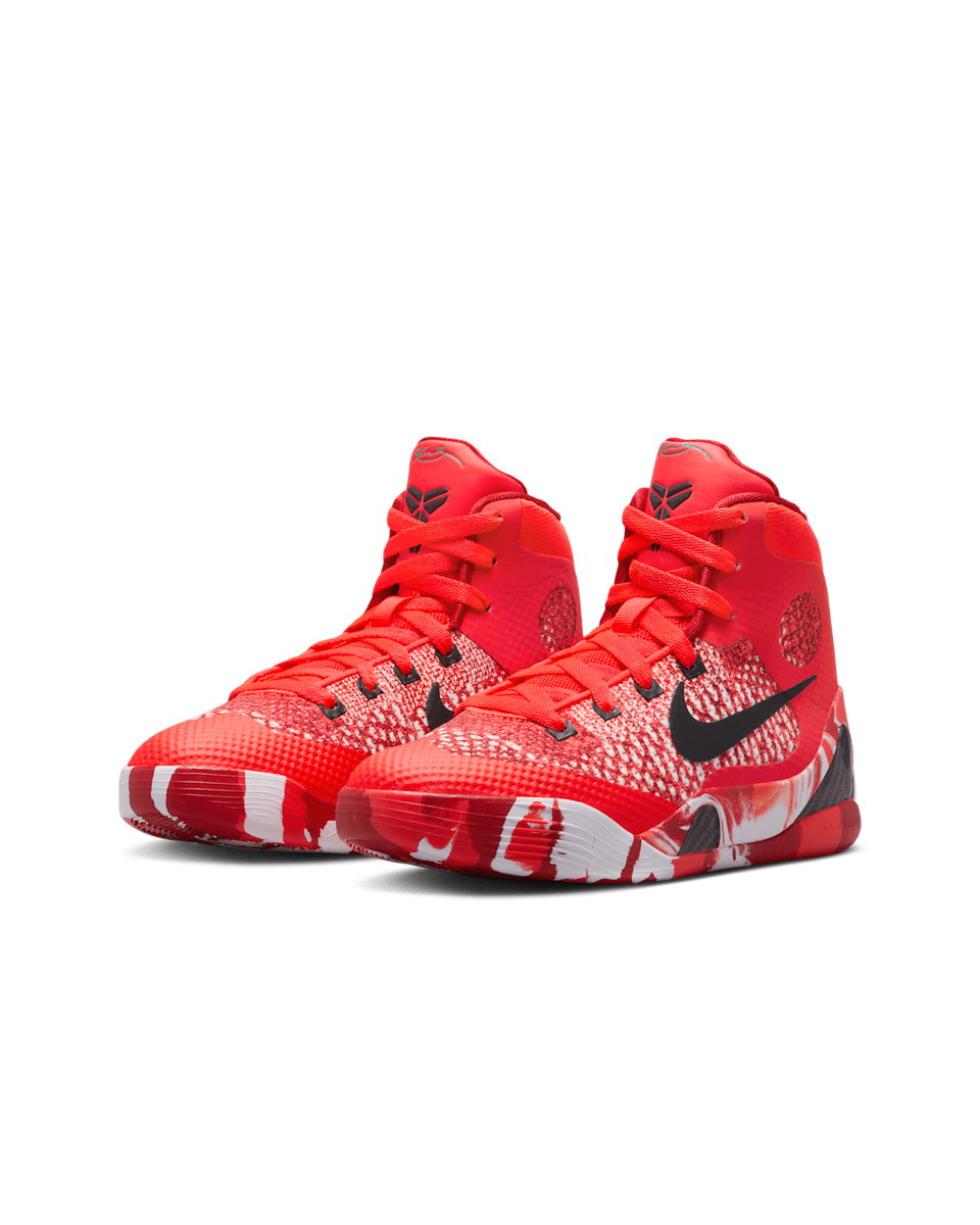 HJ9446-600 Nike GS Kobe Elite High Protro Bright Crimson Emerald Green