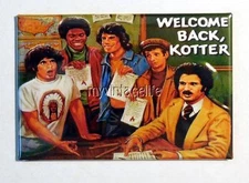 Vintage WELCOME BACK, KOTTER Lunchbox 2" x 3" Fridge MAGNET