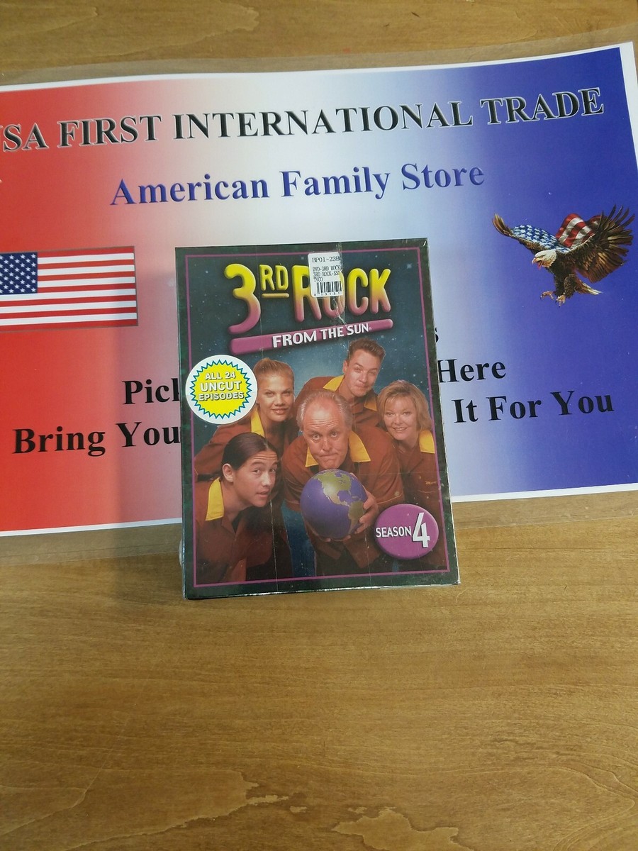 3rd Rock From Sun - Season 4 (4 DVD) - Multiple Formats Box