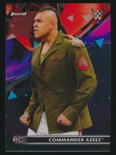 2021 Topps Finest WWE #50 Commander Azeez
