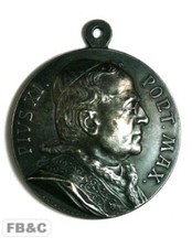 1928 29th International Eucharistic Congress Sydney Medal - Pius XI