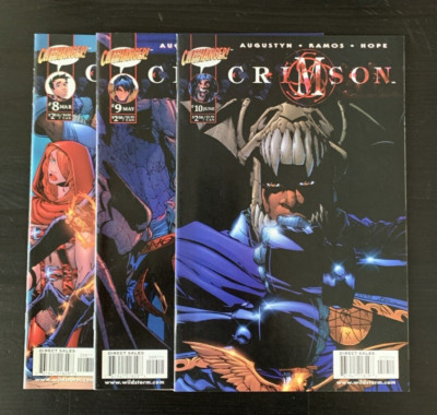 3 Crimson Cliffhanger DC Comics 1999 #8 #9 #10