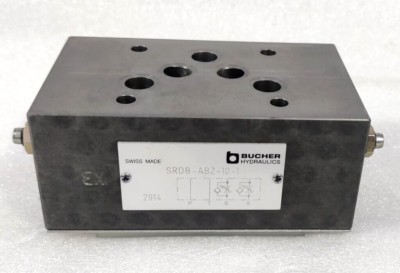 Bucher Hydraulics SRDB-ABZ-10-1 Stacking Throttle Check Valve 10 mm